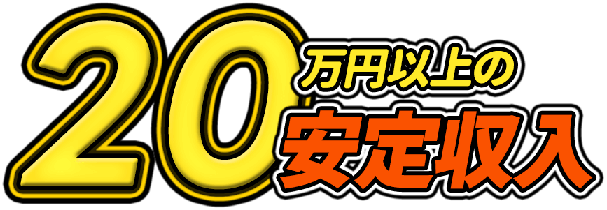 20万円以上の安定収入